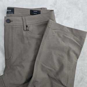 HUCKBERRY PROOF Size 33x32 72 HOUR STRAIGHT Fit Men's Pants Khaki Tan